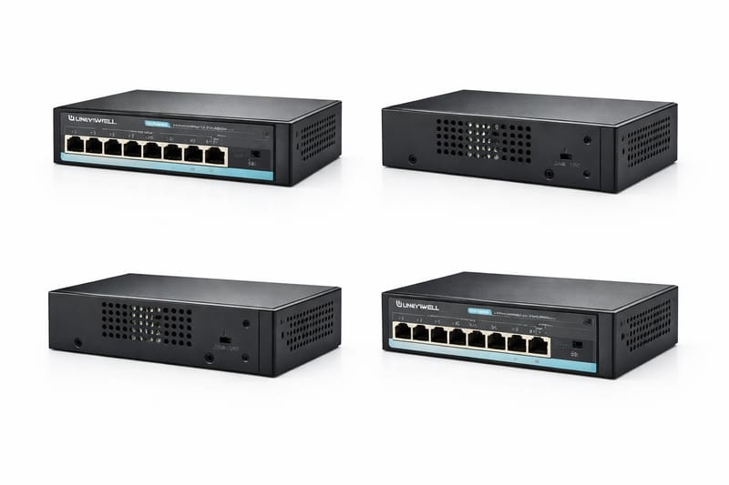 UNIYWELL 6+2 PORT POE SWİCTH