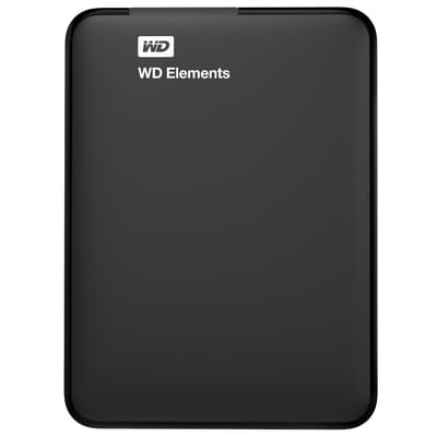 1TB WD 2.5" USB3.0 ELEMENTS SİYAH WDBUZG0010BBK-WESN