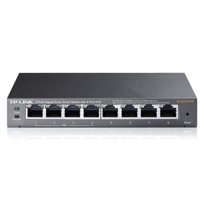 TP-LINK TL-SG108PE 8PORT 10/100/1000 YÖNETİLEBİLİR POE SWITCH