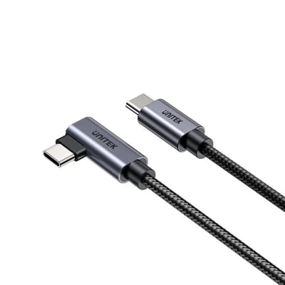 UNITEK TYPE-C HIZLI ŞARJ 90D 2MT 100W(C14123BK-2M)