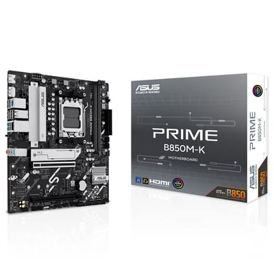 ASUS PRIME B850M-K AM5 DDR5 8400MHZ(OC) HDMI mATX ANAKART