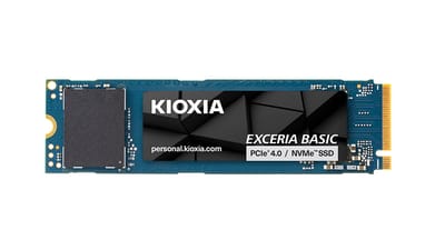 1TB KIOXIA EXCERIA BASIC M.2 7200/6600MB/s LSF10Z001TG8