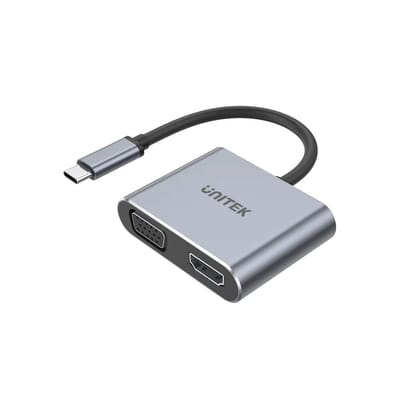 UNITEK MST MONİTÖR 4 PORT USB-C HUB (D1049A)