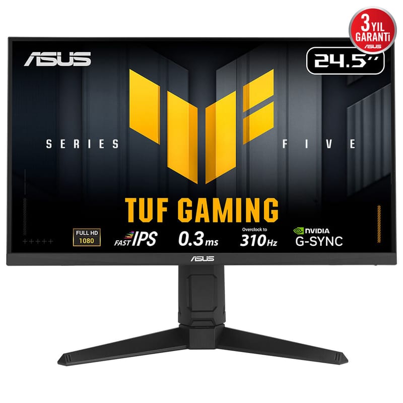 24.5 ASUS TUF GAMING VG259QMRL5A 0.3MS 310HZ AI ELMB SYNC FHD FAST IPS GAMING