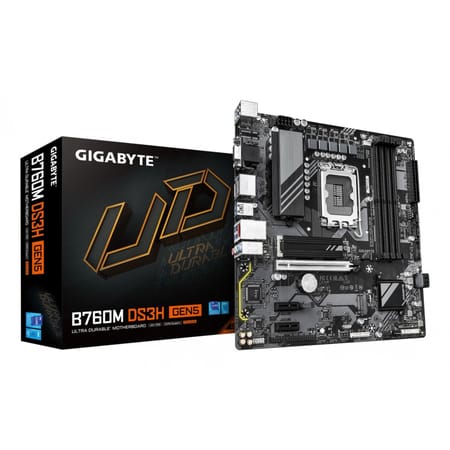 GIGABYTE B760M DS3H GEN5 DDR5 7600Mhz HDMI/DP MATX 1700P